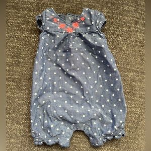 Carter’s Denim Romper